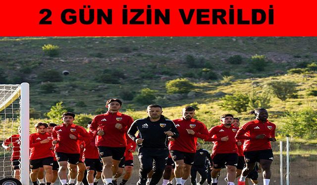 Sarı kırmızılar izinli gün geçirdi