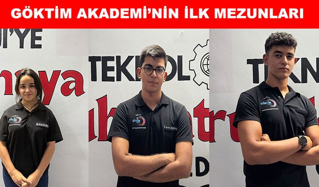 Göktim öğrencisi: “Ülkemize hizmet etmeyi hedef haline getirdik”