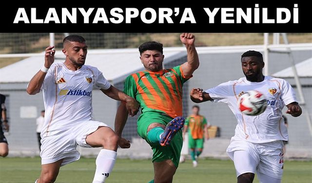 Kayserispor, hazırlık maçında