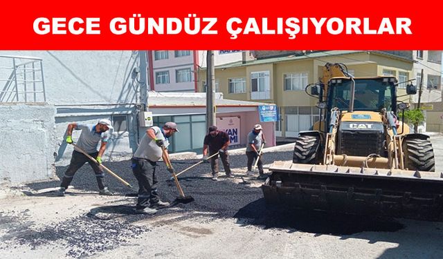 Bünyan’da asfalt çalışmaları hız kesmeden sürüyor