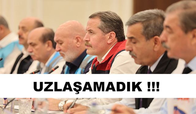 Yalçın, “Uzlaşamadık, sebebi olmadığımız sorunun sahibi olamazdık”