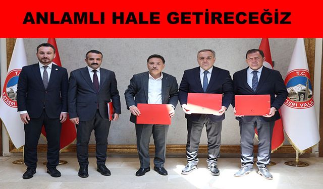 Valilik ile ERÜ arasında  İşbirliği Protokolü İmzalandı