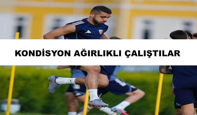 Kayserispor’da Başakşehir hazırlıkları devam ediyor
