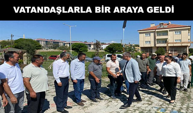Çopuroğlu, “Sahada, milletimizle omuz omuzayız”