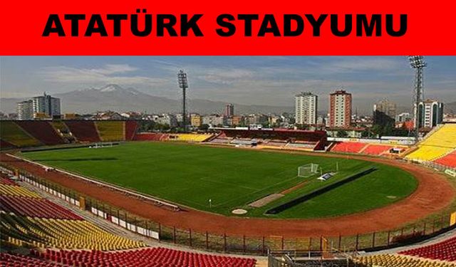 Kayseri’nin futbol tarihinde iz bırakan mekan
