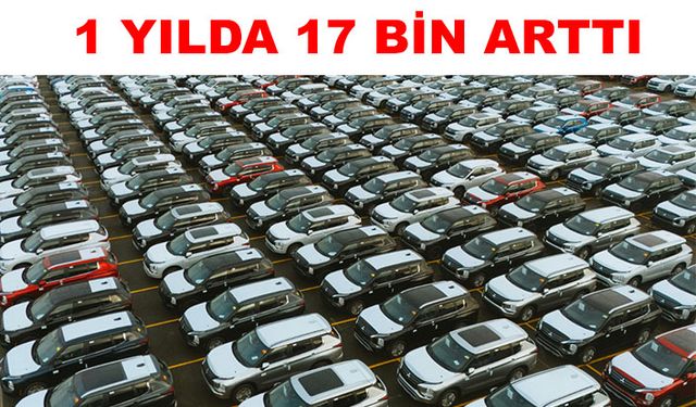 Kayseri’de otomobil sayısı