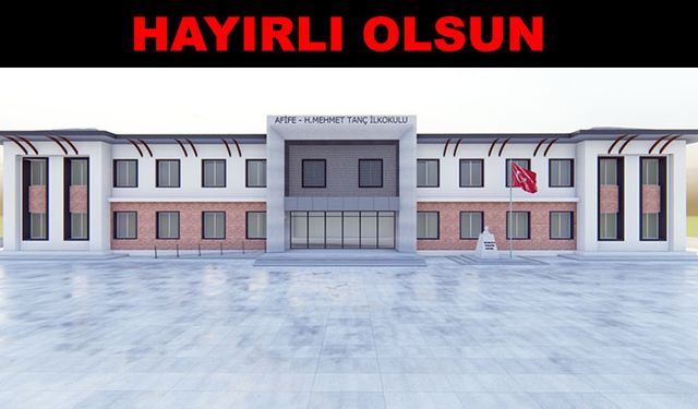 Melikgazi Belediyesin 'den 8 derslik okul