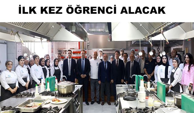 KAYÜ’de Gastronomi bölümü kuruldu