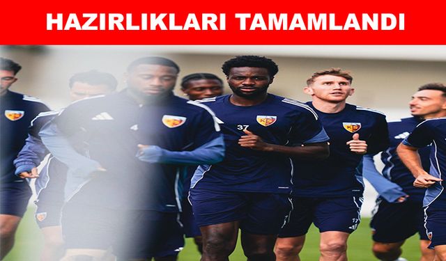 Kayserispor’da Antalyaspor maçı