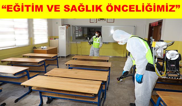 Talas'ta okullar hijyenik ortamda eğitime başladı