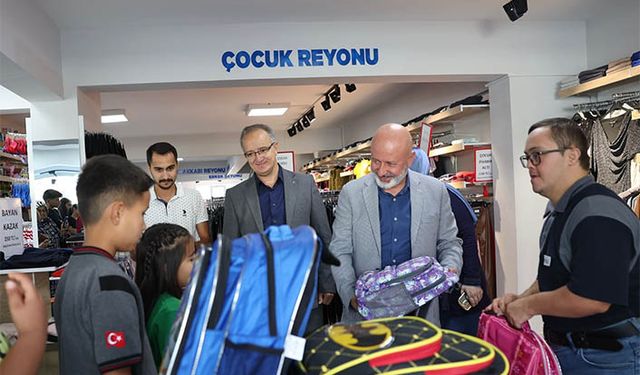 Kocasinan’da öğrencilere ücretsiz okul malzemesi desteği