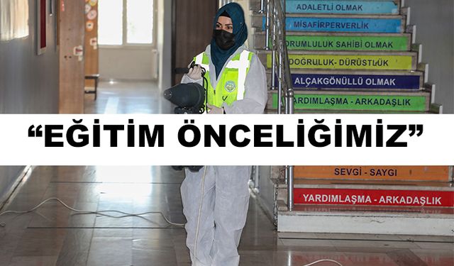 TALAS’TA OKULLAR YENİ DÖNEME HAZIRLANIYOR