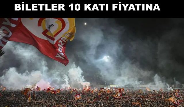 Dev maç öncesi karaborsa krizi!