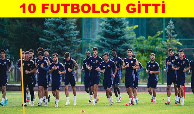 Kayserispor’a 13 futbolcu geldi