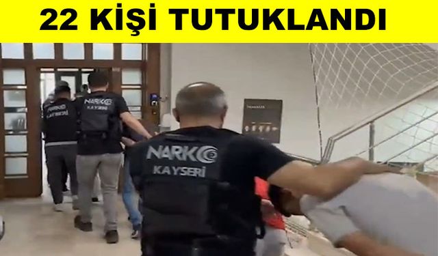 Kayseri'de uyuşturucu operasyonu