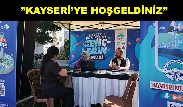 Öğrenci dostu Büyükşehir'den rehberlik ve danışmanlık  hizmetine üniversiteli gençlerden tam not