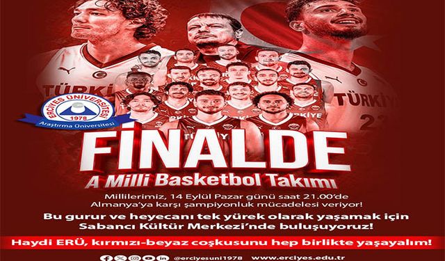 Sabancı Kültür Merkezi’nde basketbol finali heyecanı