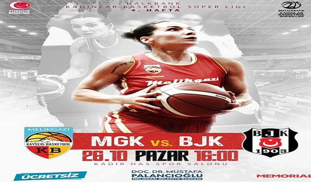 Kayseri Basketbol, yarın Beşiktaş'ı ağırlayacak