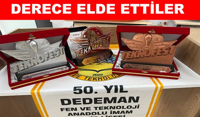 Denizi olmayan Kayseri'de, ürettikleri su altı projesiyle TEKNOFEST’te