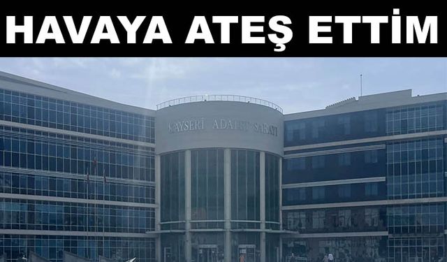 Komşular arasındaki silahlı kavganın davasında sanık