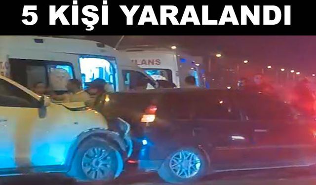 Hulusi Akar Bulvarı’nda trafik kazası