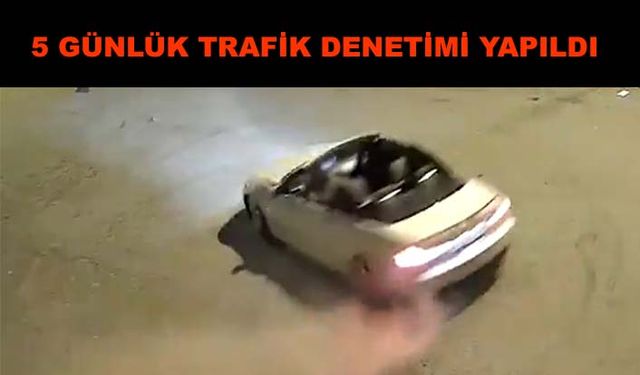 Bin 756 sürücüye cezai işlem