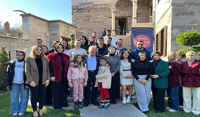 Başkan Büyükkılıç'tan Genç KADEM ve Filistinli Öğrencilerle Anlamlı Buluşma