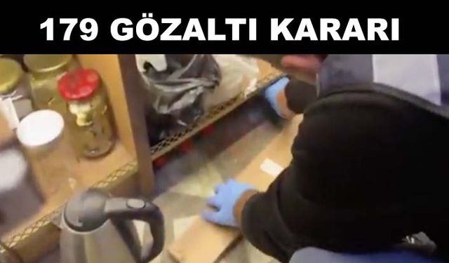 81 ilde alkollü içki kaçakçılığı ve sahteciliğine yönelik operasyon