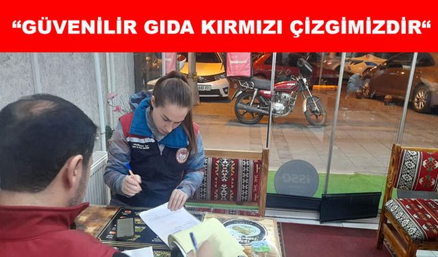Kayseri’de gıda denetimi