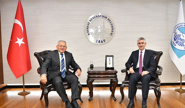 Bakan Yardımcısı Yılmaz'dan Başkan Büyükkılıç'a Ziyaret