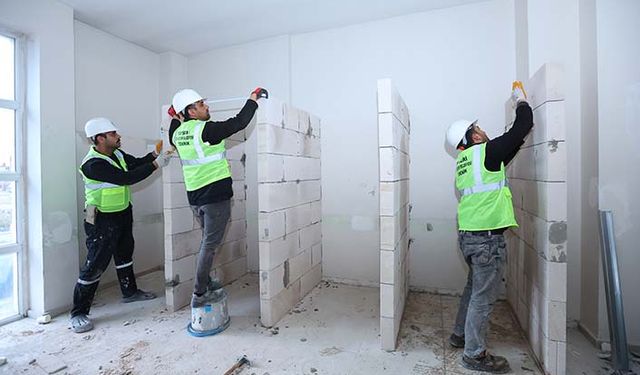 Büyükşehir'den Yeşil Mahalle Sosyal Tesisleri'nde İyileştirme Çalışması