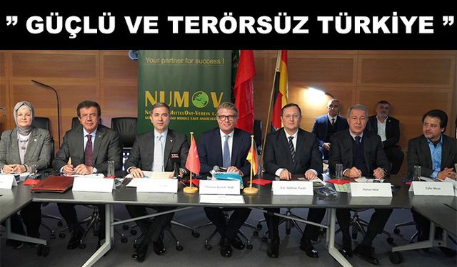 Hulusi Akar, Berlin’de “Ekonomik Diplomasi ve Yatırım İşbirliği” programına katıldı