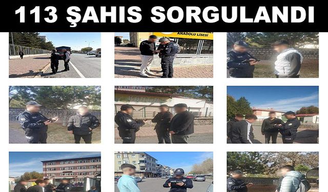 Okul çevresinde huzur uygulaması