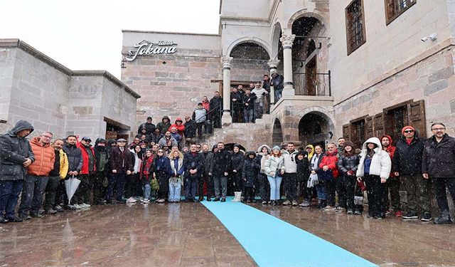 Güzellikleri yerinde gördüler turistlere Talas'ı anlatacaklar
