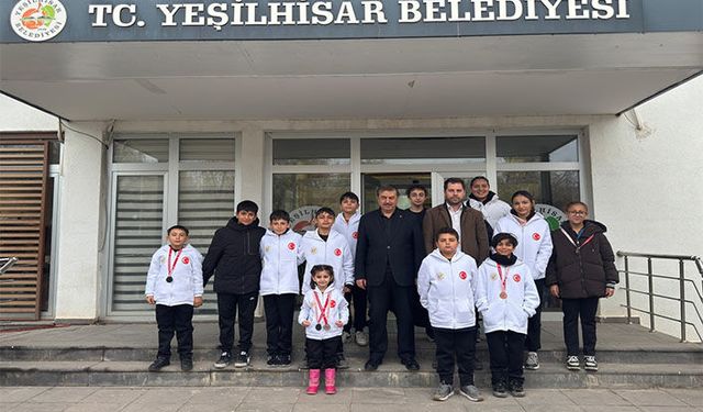 Yeşilhisarlı sporcular Wushu İl Seçmelerinde 15 madalya kazandı