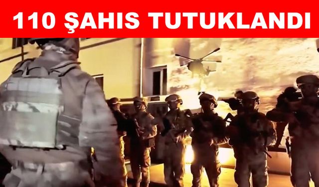 Kayseri dahil 29 ilde narkotik operasyonu