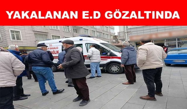 Psikolojik rahatsızlığı bulunan şahıs 3 kişiyi bıçakla yaraladı