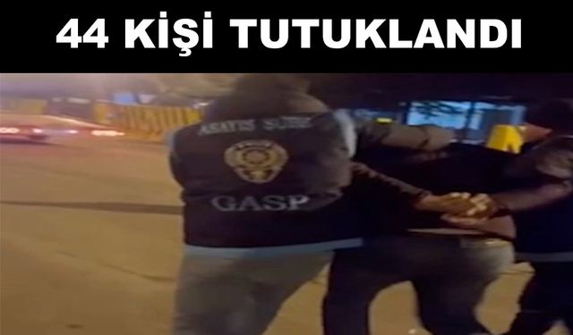 2025 yılında tüm gasp olayları aydınlatıldı