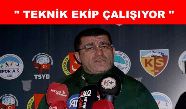 Açıkalın: “Devre arası gereken takviyeleri yapacağız”