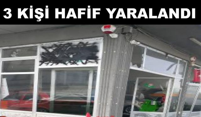 LPG tankı değişim sırasında patladı