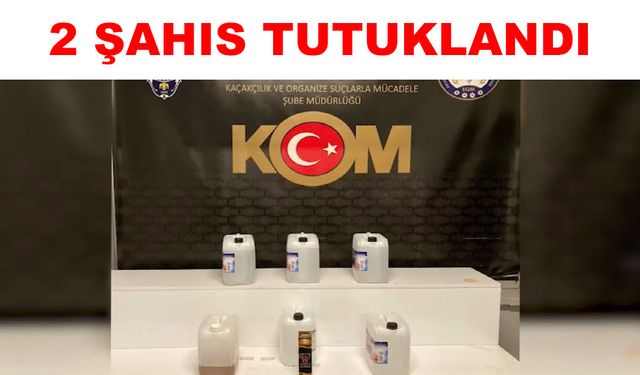 Sahte alkol ve kaçak sigara operasyonu