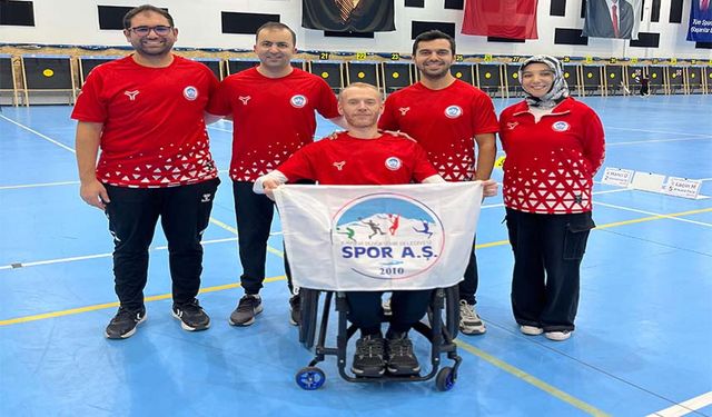 Talas Belediyesi personeli şehit kemikkıran milli takımda