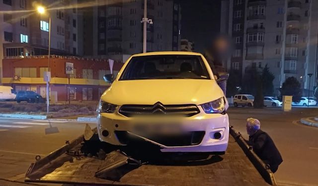 Polisten kaçan alkollü sürücü yakalandı