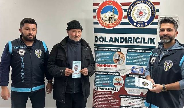 Kayseri’de sahte polis dolandırıcısı tespit edildi: 19 yaşındaki şüpheli aranıyor