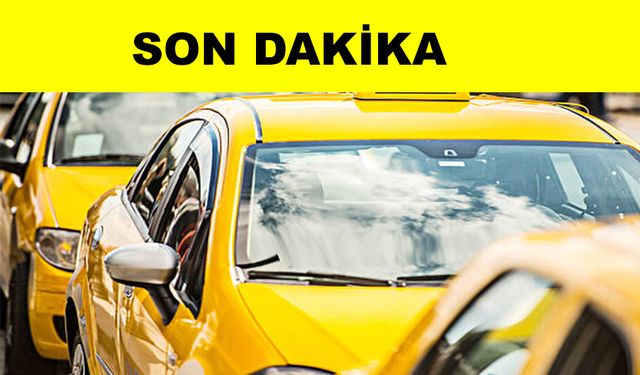 Taksicilere "mali cihaz" zorunluluğu getiriliyor