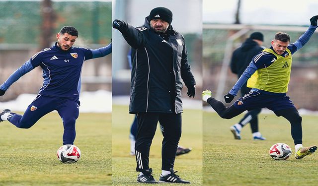 Kayserispor, Başakşehir maçı hazırlıklarını tamamladı