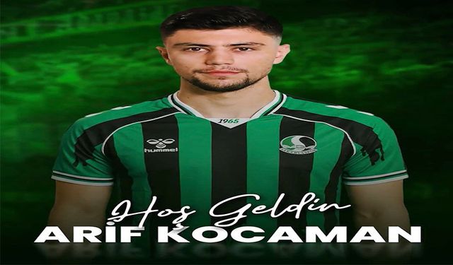 Sakaryaspor, Kayserisporlu Arif Kocaman’ı kiraladığını duyurdu