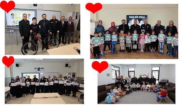 Hacılar’da öğrenciler karnelerini aldı