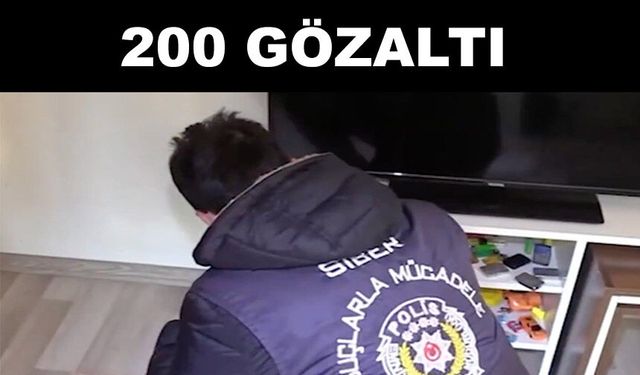 Kayseri dahil 19 ilde siber suçlara yönelik operasyon