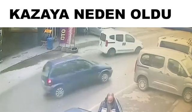 Yola aniden çıktı